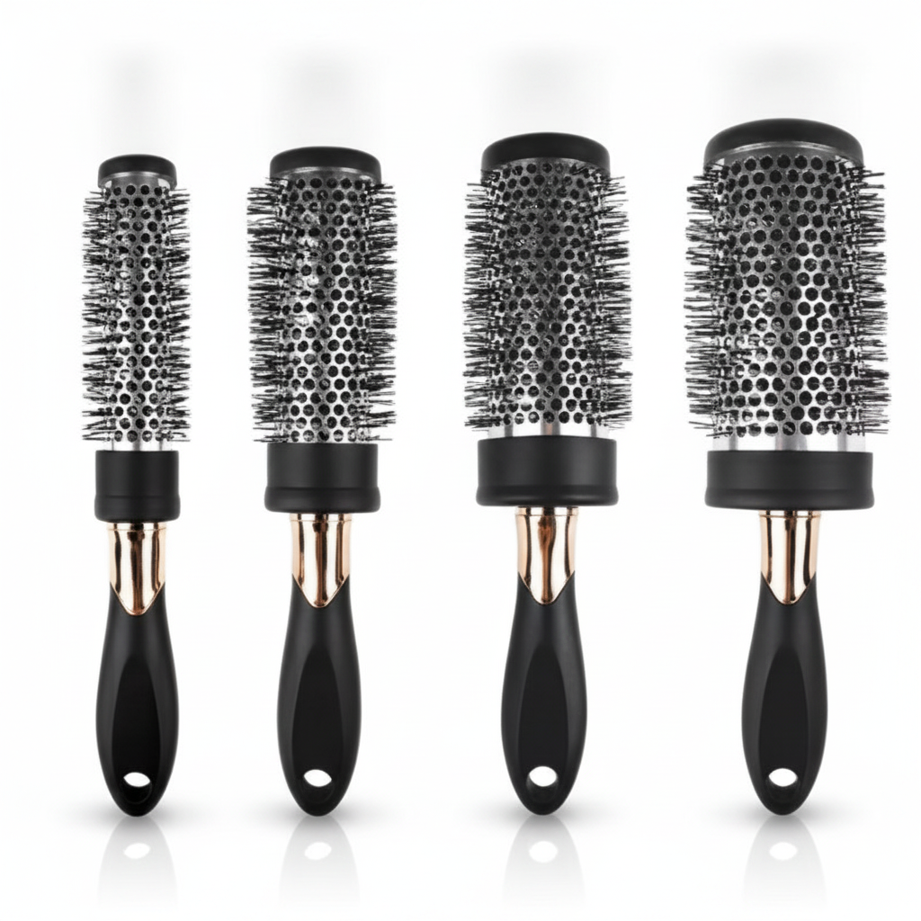 Ceramic Round Brush Set (4 Sizes)
